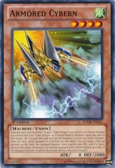 Armored Cybern Structure Deck: Cyber Dragon Revolution Yu-Gi-Oh! card