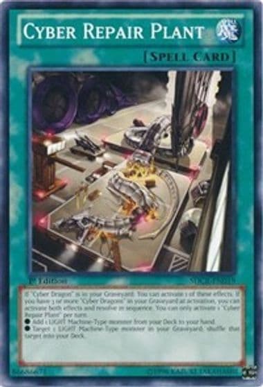 Cyber Repair Plant Structure Deck: Cyber Dragon Revolution Yu-Gi-Oh! card
