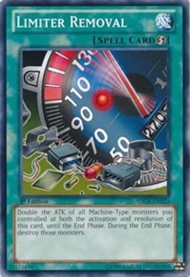 Limiter Removal Structure Deck: Cyber Dragon Revolution Yu-Gi-Oh! card