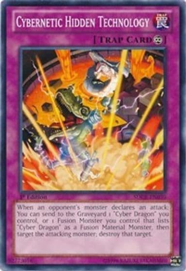 Cybernetic Hidden Technology Structure Deck: Cyber Dragon Revolution Yu-Gi-Oh! card