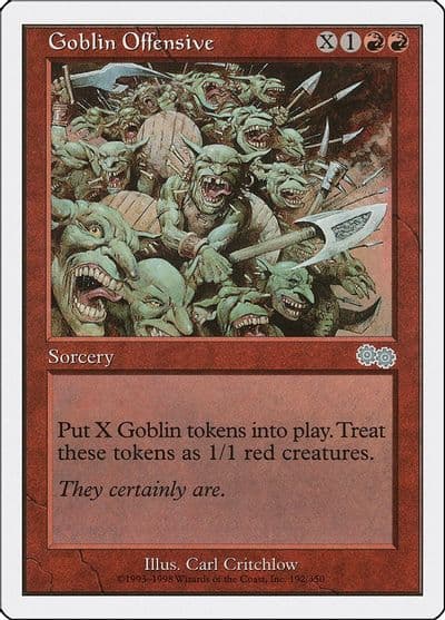 Goblin Offensive Anthologies Magic card