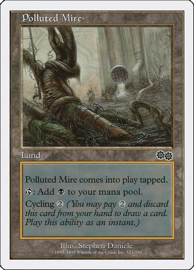 Polluted Mire Anthologies Magic card