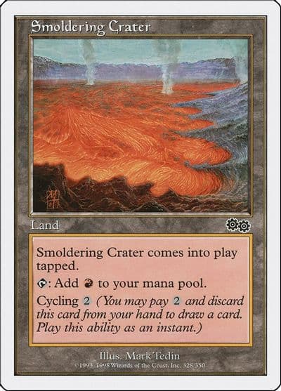Smoldering Crater Anthologies Magic card