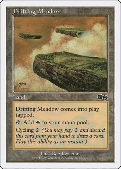 Drifting Meadow Anthologies Magic card