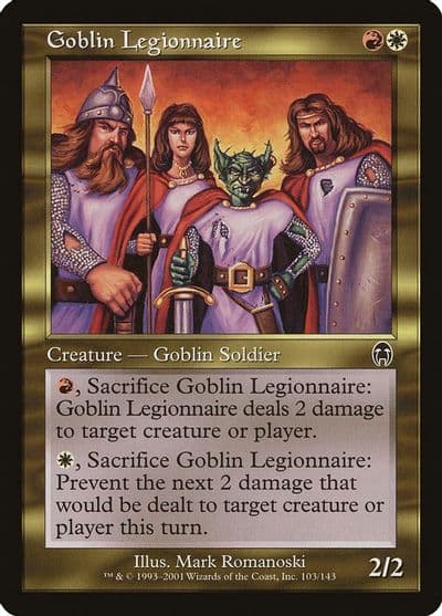 Goblin Legionnaire Apocalypse Magic card