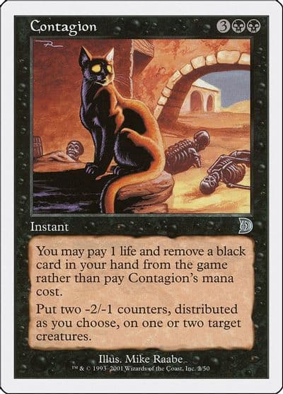 Contagion Deckmasters Garfield vs Finkel Magic card
