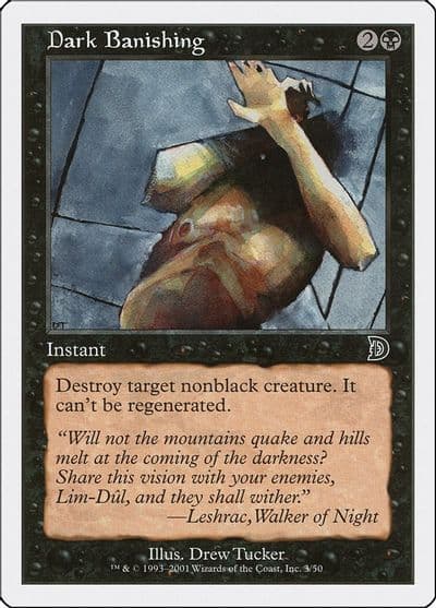 Dark Banishing Deckmasters Garfield vs Finkel Magic card