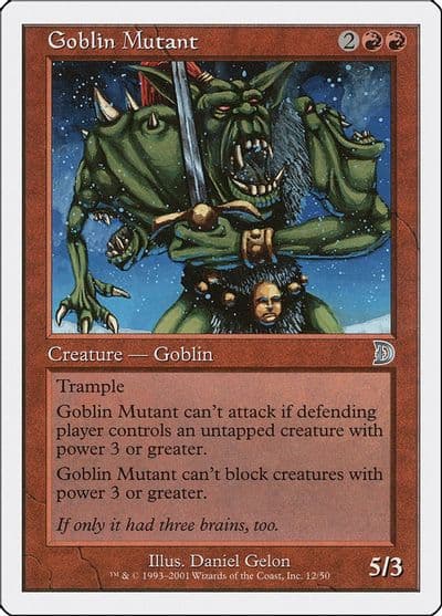 Goblin Mutant Deckmasters Garfield vs Finkel Magic card