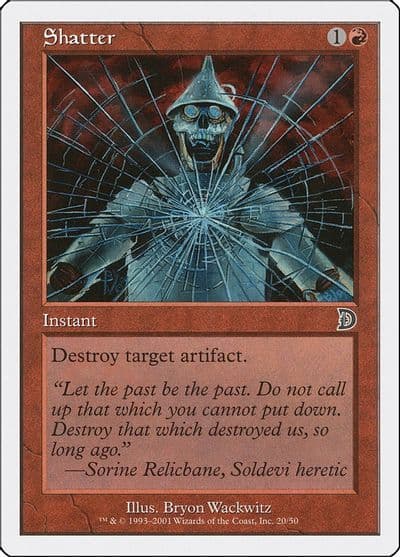 Shatter Deckmasters Garfield vs Finkel Magic card