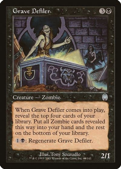 Grave Defiler Apocalypse Magic card