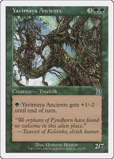 Yavimaya Ancients 31a Deckmasters Garfield vs Finkel Magic card