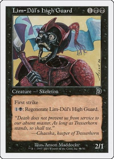 Lim Duls High Guard 6b Deckmasters Garfield vs Finkel Magic card