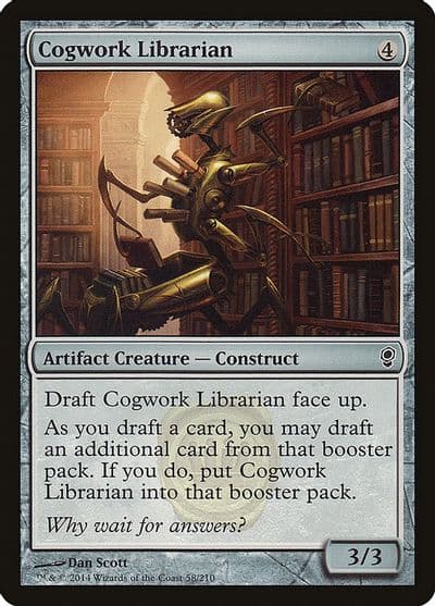 Cogwork Librarian Conspiracy Magic card