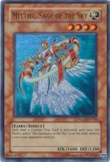 Meltiel Sage of the Sky Ultra Rare Dark Legends Yu-Gi-Oh! card