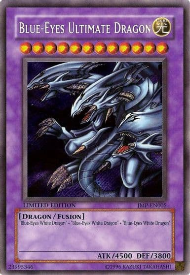 Blue Eyes Ultimate Dragon Secret Shonen Jump Magazine Promos Yu-Gi-Oh! card