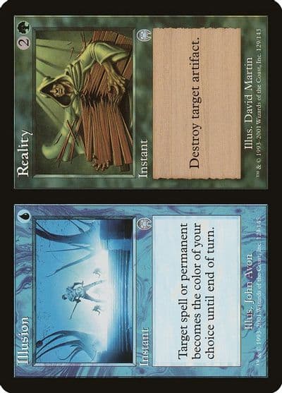 Illusion Reality Apocalypse Magic card