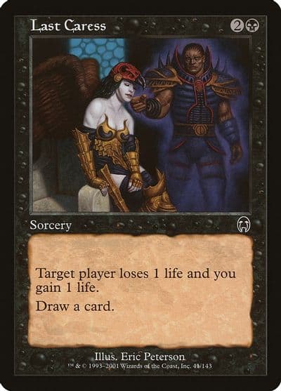 Last Caress Apocalypse Magic card