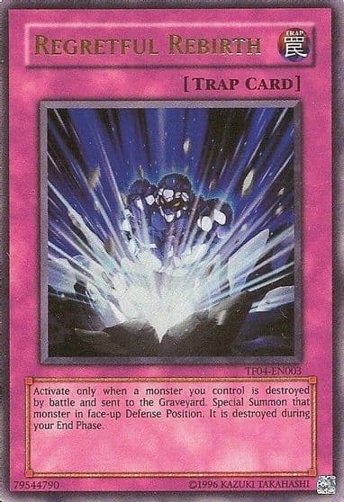 Regretful Rebirth 5Ds Tag Force 4 Yu-Gi-Oh! Video Game Promotional Cards Yu-Gi-Oh! card
