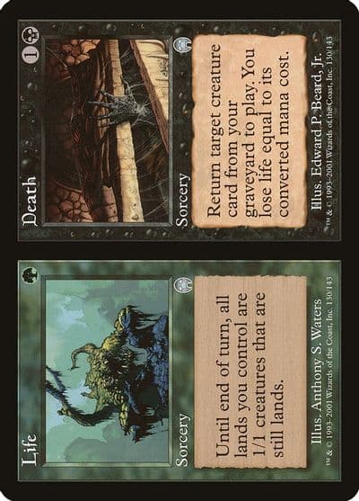 Life Death Apocalypse Magic card