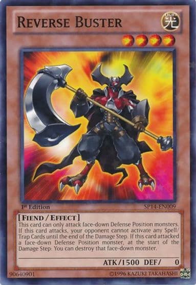Reverse Buster Starfoil Star Pack 2014 Yu-Gi-Oh! card