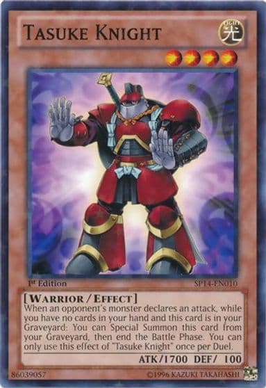 Tasuke Knight Starfoil Star Pack 2014 Yu-Gi-Oh! card