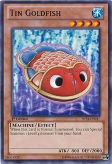Tin Goldfish Star Pack 2014 Yu-Gi-Oh! card