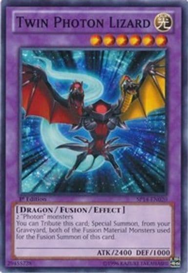 Twin Photon Lizard Star Pack 2014 Yu-Gi-Oh! card