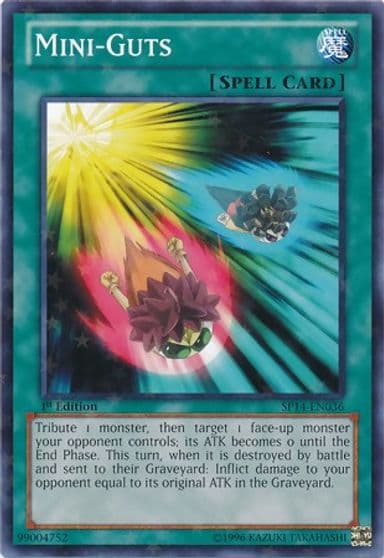 Mini Guts Starfoil Star Pack 2014 Yu-Gi-Oh! card