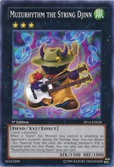 Muzurhythm the String Djinn Star Pack 2014 Yu-Gi-Oh! card