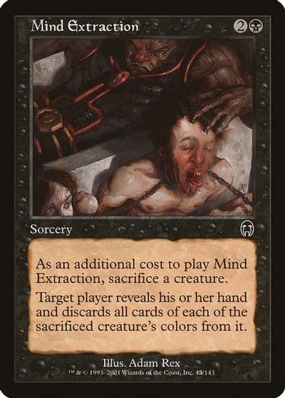Mind Extraction Apocalypse Magic card