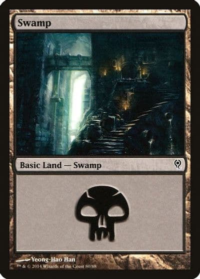 Swamp 80 Duel Decks: Jace vs. Vraska Magic card