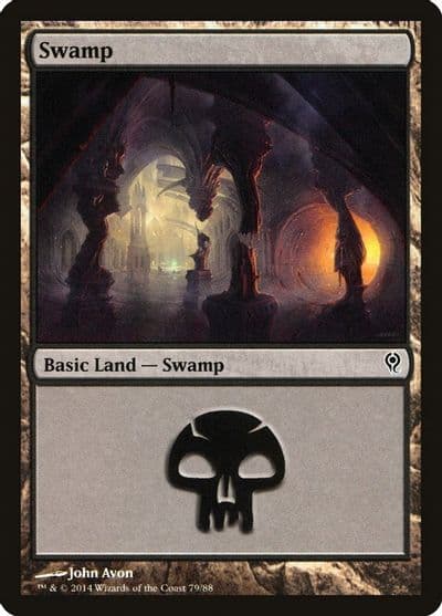 Swamp 79 Duel Decks: Jace vs. Vraska Magic card