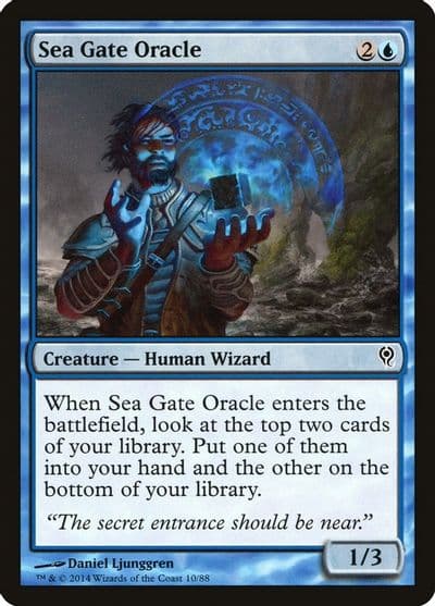 Sea Gate Oracle Duel Decks: Jace vs. Vraska Magic card