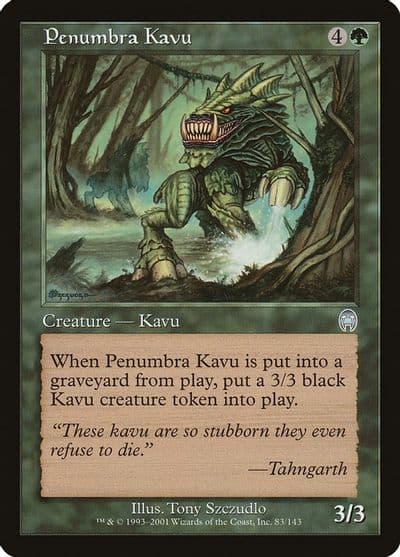 Penumbra Kavu Apocalypse Magic card