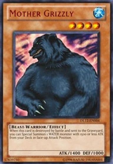 Mother Grizzly Red Duelist League Promo Yu-Gi-Oh! card