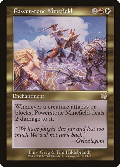 Powerstone Minefield Apocalypse Magic card
