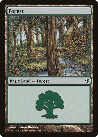 Forest 150 Archenemy Magic card