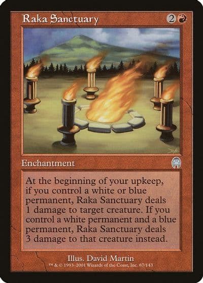 Raka Sanctuary Apocalypse Magic card