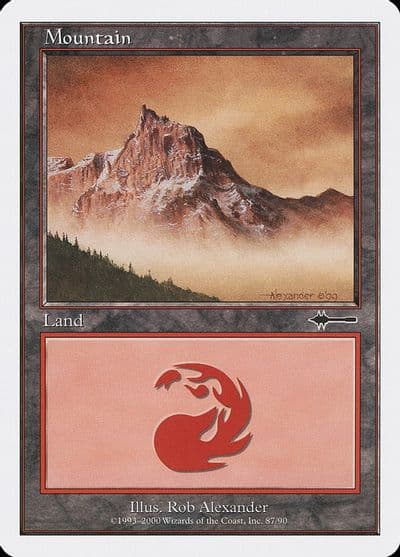 Mountain 87 Beatdown Box Set Magic card