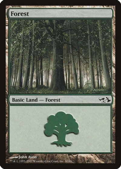 Forest 30 Duel Decks: Elves vs. Goblins Magic card