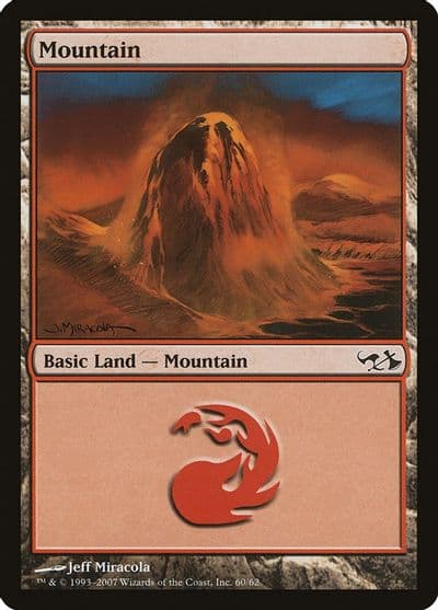 Mountain 60 Duel Decks: Elves vs. Goblins Magic card