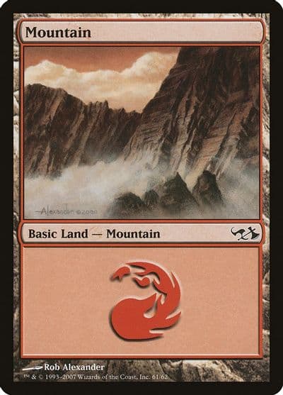 Mountain 61 Duel Decks: Elves vs. Goblins Magic card