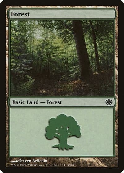 Forest 30 Duel Decks: Garruk vs. Liliana Magic card