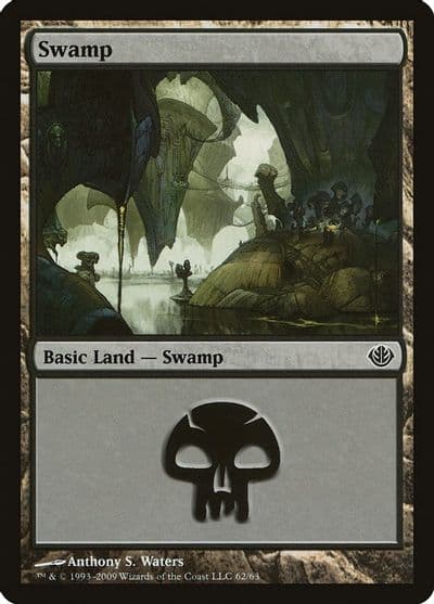 Swamp 62 Duel Decks: Garruk vs. Liliana Magic card