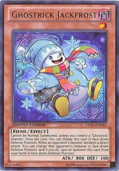 Ghostrick Jackfrost Ultra Rare Legacy of the Valiant Yu-Gi-Oh! card