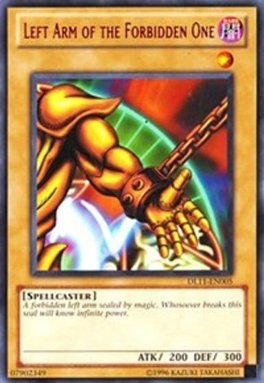 Left Arm of the Forbidden One Red Duelist League Promo Yu-Gi-Oh! card
