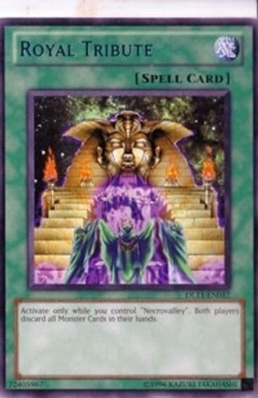 Royal Tribute Blue Duelist League Promo Yu-Gi-Oh! card