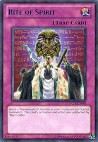 Rite of Spirit Blue Duelist League Promo Yu-Gi-Oh! card