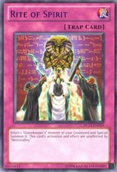 Rite of Spirit Purple Duelist League Promo Yu-Gi-Oh! card