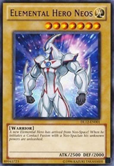 Elemental Hero Neos Purple Duelist League Promo Yu-Gi-Oh! card